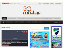 Tablet Screenshot of 30minutostachira.com